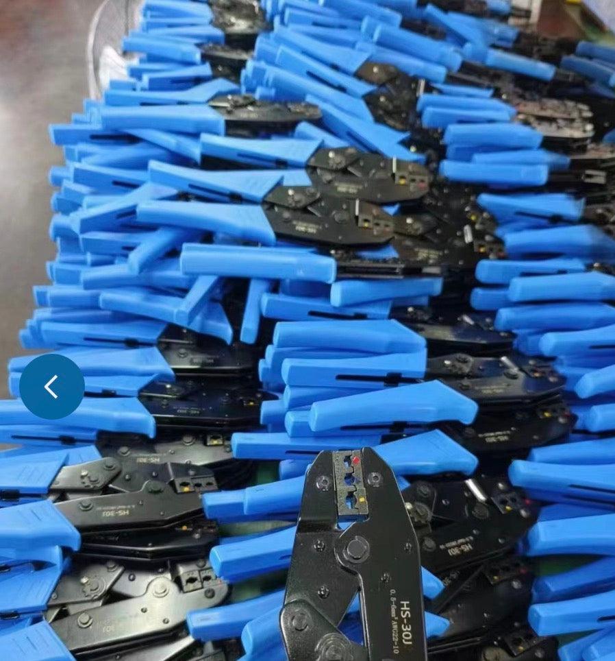 insulation crimping pliers 22-10AWG wire crimping device Ratchet type terminal connector tool Millet
