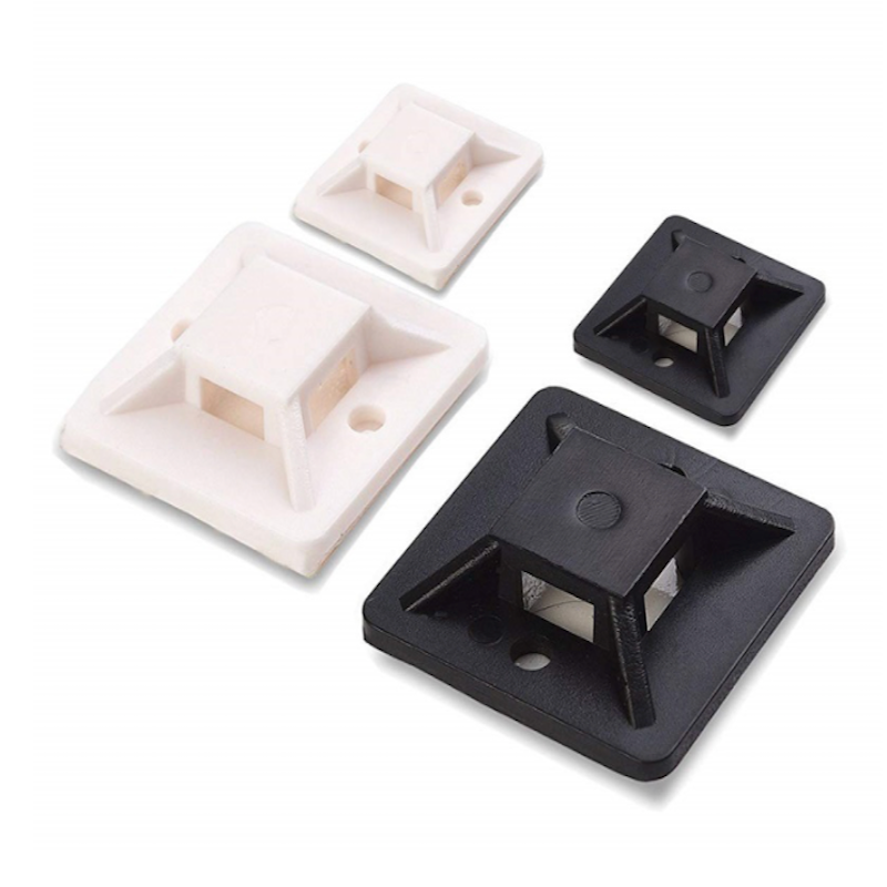 Plastic 3M Self-adhesive cable tie fixing holder cable tie mounts cable holder wiring accessories plastic connectors