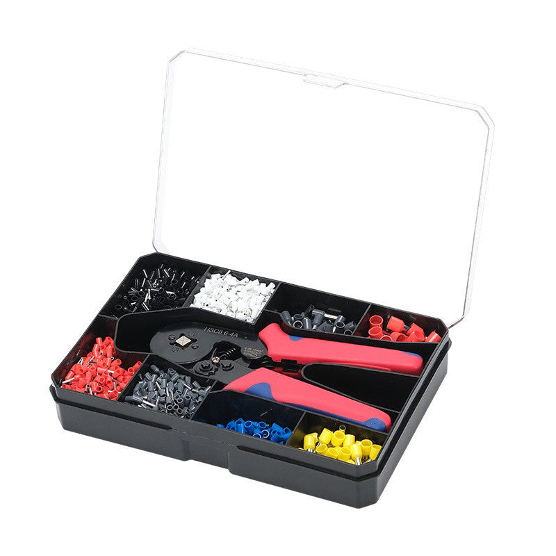 HSC8 6-4A hexagonal crimping pliers terminal tool set