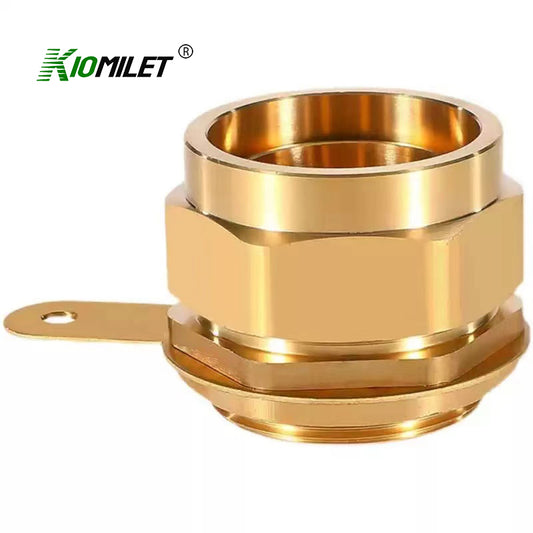 BW Type Brass Armoured Electrical Cable Gland Kit with Shroud And Earth Tag explosion wire gland