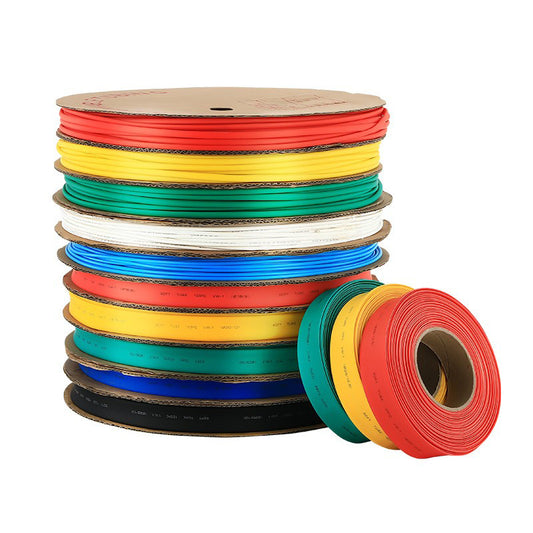 25 meter Ø25 mm Heat Shrink Tubing Kit 5 Colors  Assorted Sleeving Tube Wrap Cable Wire Kit  cable repair Household cable repair shrink ratio 2:1